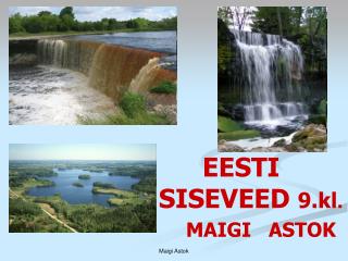 EESTI 				 SISEVEED 9.kl .