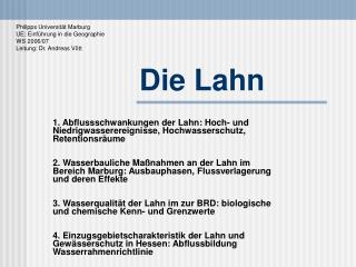 Die Lahn