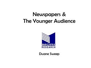 Newspapers & The Younger Audience