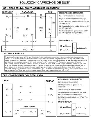 SOLUCIÓN “CAPRICHOS DE SUSI”