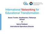 International Networking for Educational Transformation