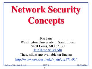 Network Security Concepts