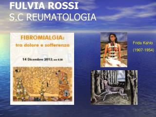 FULVIA ROSSI S.C REUMATOLOGIA