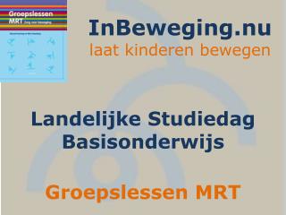 InBeweging.nu laat kinderen bewegen