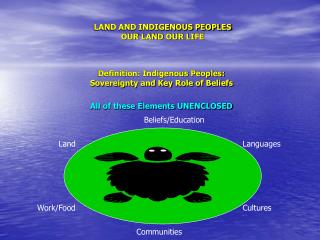 LAND AND INDIGENOUS PEOPLES OUR LAND OUR LIFE