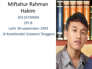 Miftahur Rahman Hakim