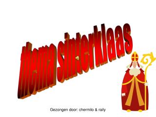 thema sinterklaas