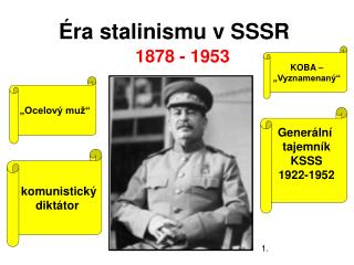 Éra stalinismu v SSSR