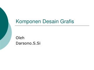 Komponen Desain Grafis