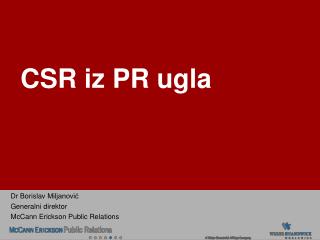 CSR iz PR u gla