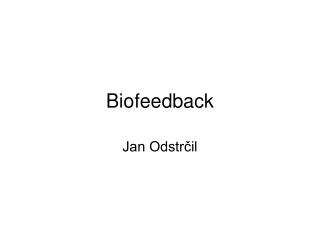 Biofeedback