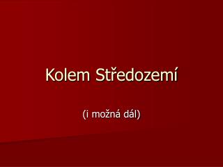 Kolem Středozemí