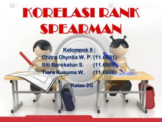 KORELASI RANK SPEARMAN