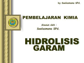 PEMBELAJARAN KIMIA