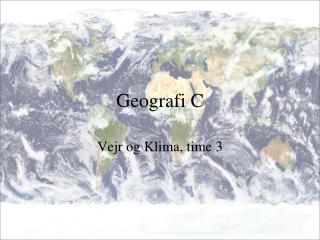 Geografi C