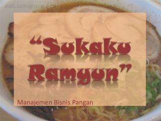 “Sukaku Ramyun”