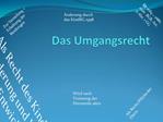 Das Umgangsrecht