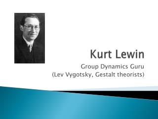 Kurt Lewin