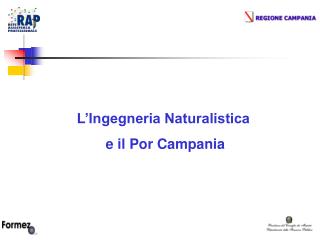 L’Ingegneria Naturalistica e il Por Campania