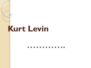 Kurt Levin
