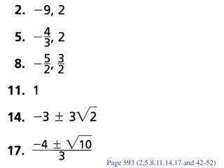 Page 593 (2,5,8,11,14,17 and 42-52)