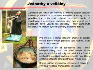 Jednotky a veličiny