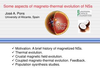 Some aspects of magneto-thermal evolution of NSs