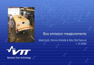 Bus emission measurements