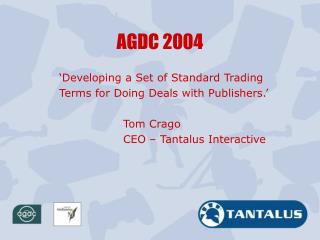 AGDC 2004
