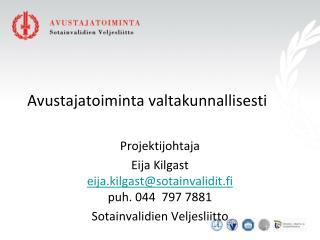 Avustajatoiminta valtakunnallisesti