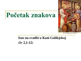 Početak znakova