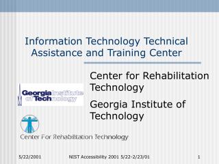 Information Technology Technical Assistance and Training Center