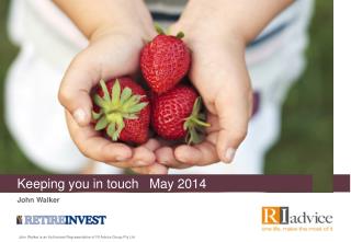 Keeping you in touch May 2014
