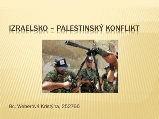 Izraelsko – palestinský konflikt