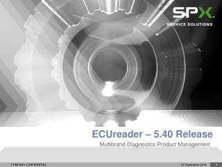 ECUreader – 5.40 Release