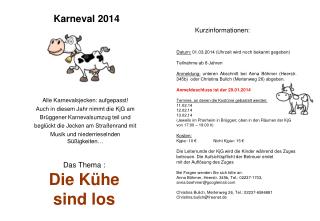 Karneval 2014