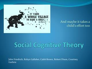 Social Cognitive Theory