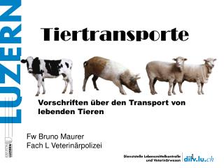 Tiertransporte