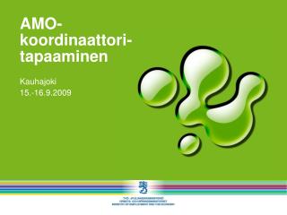 AMO-koordinaattori-tapaaminen