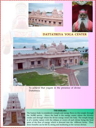 DATTATREYA YOGA CENTER
