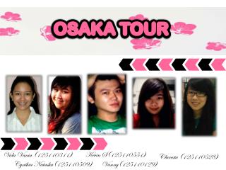 OSAKA TOUR
