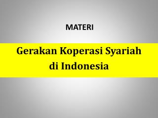 MATERI