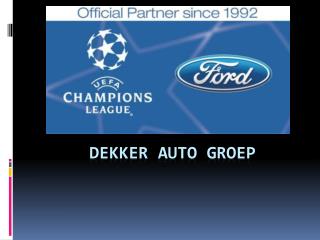 dekker auto groep
