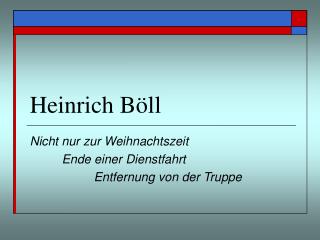 Heinrich Böll