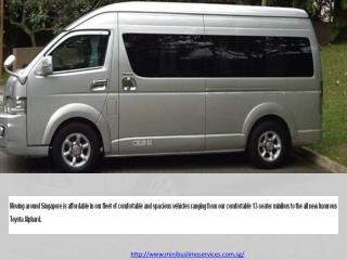 13 Seater Passenger Van Hire Singapore