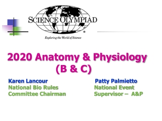 2020 Anatomy & Physiology 				(B & C)