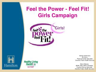 Feel the Power - Feel Fit! Girls Campaign