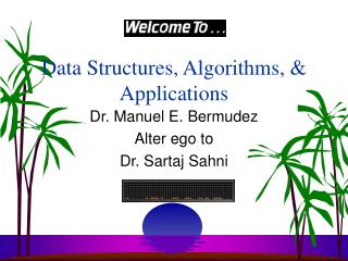 Data Structures, Algorithms, &amp; Applications