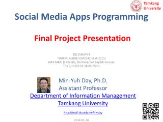 Social Media Apps Programming