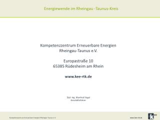 Kompetenzzentrum Erneuerbare Energien Rheingau-Taunus e.V.